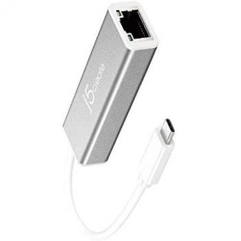 Adaptador USB-C a Gigabit Ethernet j5create JCE133G-N