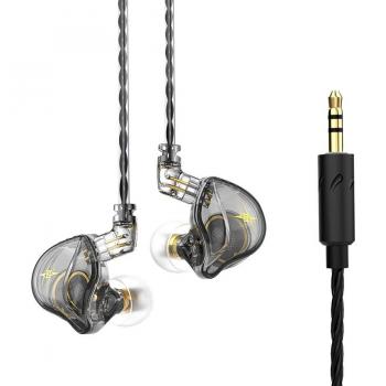 Auriculares Inalámbricos QKZ ZXT EDX PRO con Graves HIFI, Monitor de Oído, Cancelación de Ruido y Diseño Deportivo ES4 ZST X ED9