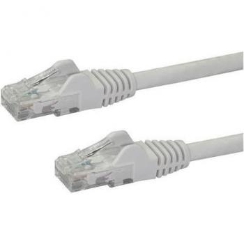 StarTech.com 1m CAT6 Ethernet Cable - White Gigabit RJ45 Snagless UTP Patch Cord PoE – UL Certified