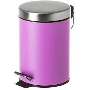 Papelera Moderna de Metal para Cuarto de baño