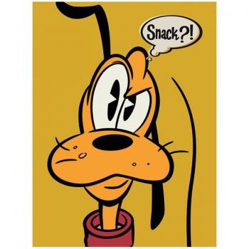 Disney Pluto Snack Canvas Print 30x40cm