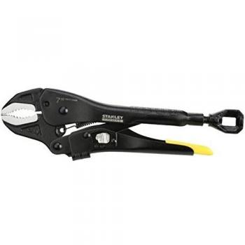 Stanley FatMax Mordaza FATMAX boca curva 180 mm FMHT0-75409, negro