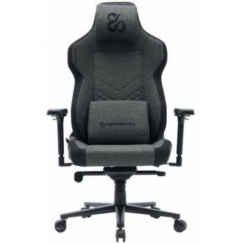 Silla Gaming Newskill Banshee Profesional Gris-Negro, Reclinación 180°, Reposabrazos 4D, Soporte Lumbar, Carga Máx. 150 kg