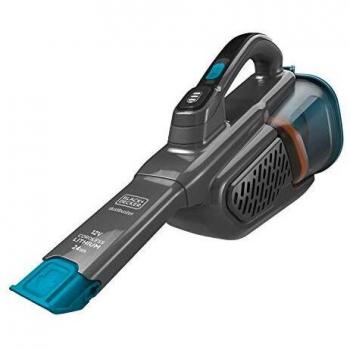 BLACK+DECKER BHHV320J Aspirador de mano GEN 11 Potencia 12V y batería 2 Ah Boca fina Acción ciclónica Boquilla y cepillo extensible Batería Litio