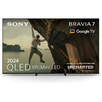 TV QLED 85 - Sony Bravia 7, MiniLED, 4K HDR, Google Smart 2024, Gaming PS5, IMAX Enhanced, Dolby Atmos/Vision, Chromecast, Airplay, 120Hz