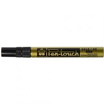 Rotulador Permanente Pen Touch Medio Oro 2 mm