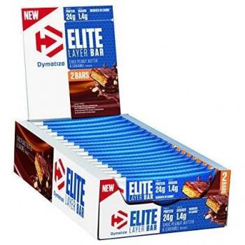 Dymatize Elite Layer Bar Peanut Butter & Caramel 18x