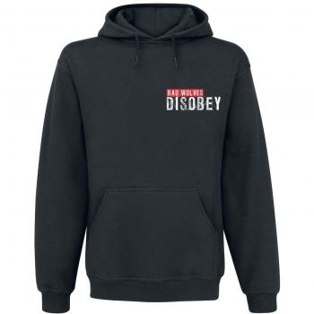 Bad Wolves Disobey Sudadera con Capucha Negro XXL