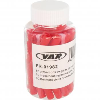 Var VR01982 - Goma protectora para el cuadro, Única, Rojo, Unisex
