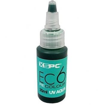Tinte XSPC EC6 ReColour - UV Aqua (30 ml, aditivo para refrigeración líquida, color turquesa)