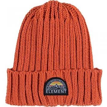 Element Knitted Cuff Beanie ~ Counter Ochre
