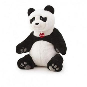 Peluche Panda Kevin - Tamaño S, 24 cm, Calidad Trudi