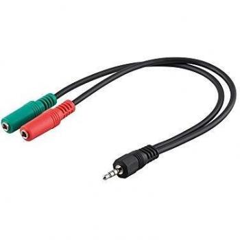 MicroConnect IC-50467 - Cable con conexión Jack, Color Negro