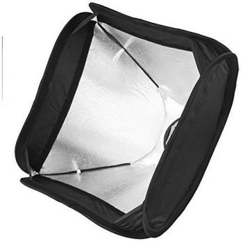Neewer® Profesional Protable Plegable Off-Camera flash fotografía Estudio, Retrato Caja suave con soporte en forma de L y anillo de flash, difusor de exterior y funda de transporte para Nikon, Canon, Sony, Pentax, Olympus y Panasonic Lumix, TT560 Flash