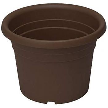 Maceta Cilindro Zanvic Bronce 30x30x21 cm de Plástico Alta Calidad (8,5 L)