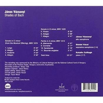 Janos Vazsnoyi, Shades Of Bach - Janos Vazsonyi