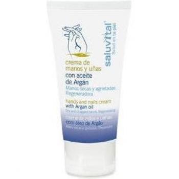 Saluvital Crema de Manos y Uñas con Aceite de Argán 75 ml