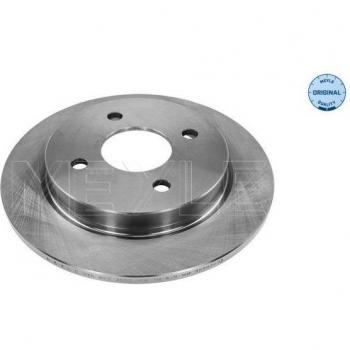 Disco de freno MEYLE 715 523 0010 con características de alta calidad, diseño optimizado para una mejor disipación del calor, fabricado en materiales duraderos, compatible con múltiples modelos de vehículos y certificado según las normativas