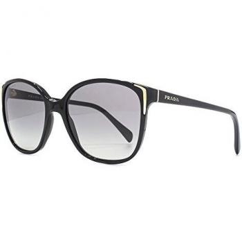 Prada SPR01OS Shiny Black Grey Gradient