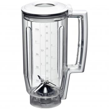 Bosch Hogar MUZ5MX1 Accesorio para Robot de Cocina de la Serie MUM5, Color Blanco y Transparente, De plástico
