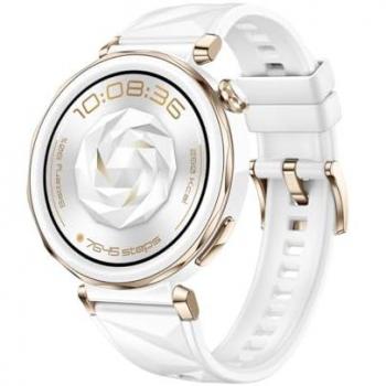 Huawei Watch GT5 Pro 42MM - Smartwatch Blanca con Pantalla AMOLED, EKG, Monitoreo de Frecuencia Cardíaca, Detección de SpO2, Monitoreo del Sueño y Ejercicios de Respir