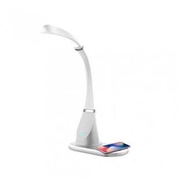 Flexo Rejalgar 5W 400LM Regulable Blanco Cargador Móvil 5 Colores 3 Intensidades