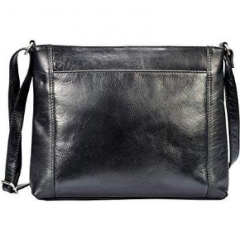 vilenca Holland Negro 40600 ledertachen Hombre/Señor bolsillos/Busi Nest cenizas 21 cmx23cmx19 cm
