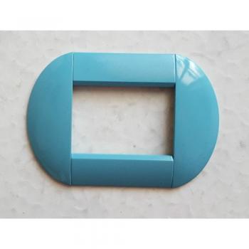 Placa Compatible Living International Bticino Turquesa 4 Foros