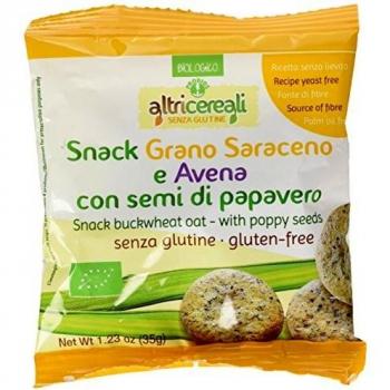 Snack de Alforfón y Avena sin Gluten Bio
