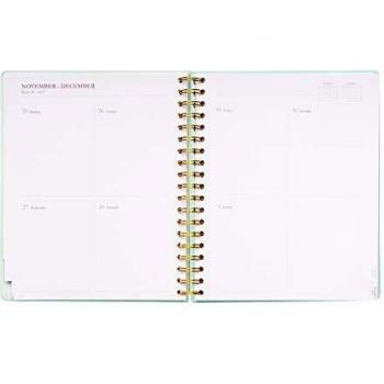 Agenda 2020 semana vista Wire-O Ing Big Size Basic Mint