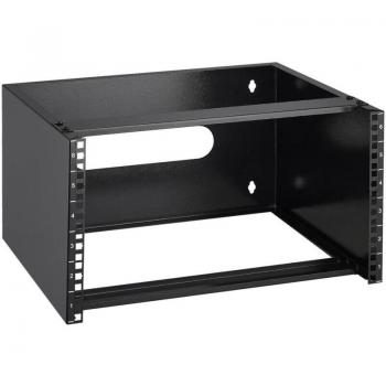 Vevor 6U Wall Mount Network Rack - 14 in Depth, 50 lbs Capacity with Cage Nuts