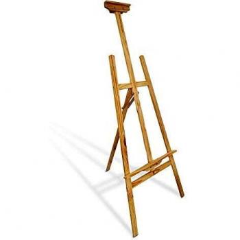 Caballete pintura regulable - Caballetes para mesa niños Caballete madera de tres patas regulable en altura 150 cm