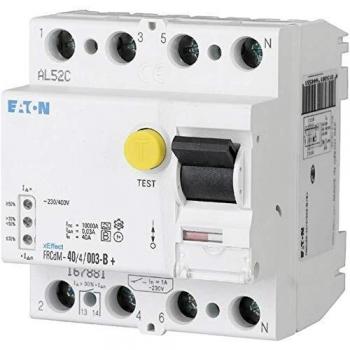 Eaton 40A 4-Pole Residual Current Circuit Breaker (RCCB) 300mA - Model FRCDM-40/4/03-G/B