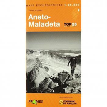 Mapa excursionista aneto-maladeta - Aa.vv