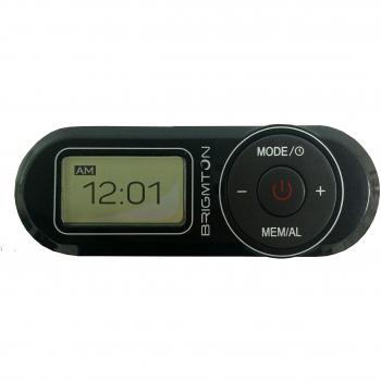 Brigmton BT-17 Reloj Digital Negro - Radio