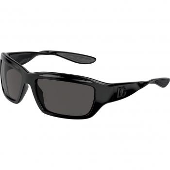 Dolce & Gabbana DG6191 501/87 Unisex Squadrata Nero Sunglasses