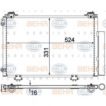 Hella 8FC 351 300-264 Sistemas de Aire Acondicionado