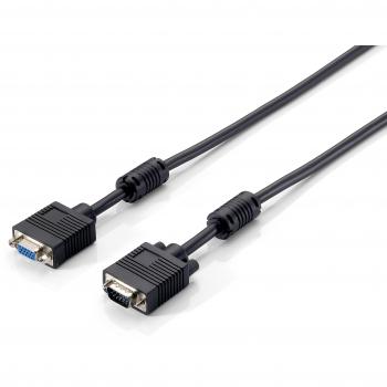 CABLE ALARGADOR VGA HEMBRA 5M NEGRO