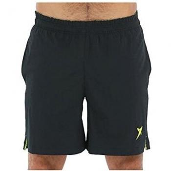 DROP SHOT Short Maroa Hombre Línea Tech 2 Negro Talla S, Adultos Unisex, 0