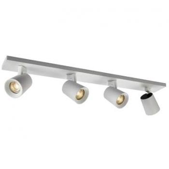 Foco de Techo Moderno Iavo Blanco de Aluminio con 4 Luces GU10