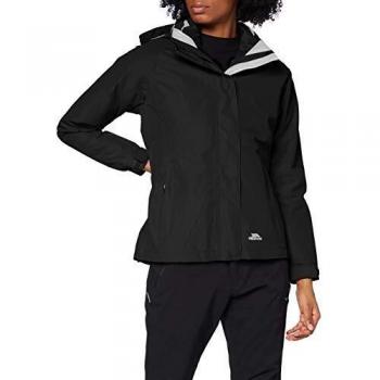 Trespass 3-in-1 Trailwind Chaqueta de Plumas, Mujer, Negro, Large