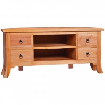 Mueble de TV madera maciza de caoba 100x40x45 cm vidaXL
