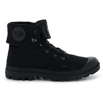 Palladium Baggy Black Canvas Boots for Men - Size 10 UK / EU 44.5