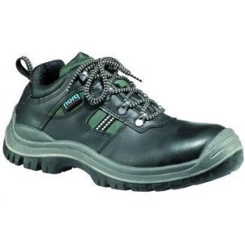 Nora Pedro U 70335 - Calzado de protección de cuero unisex, color negro, talla 42