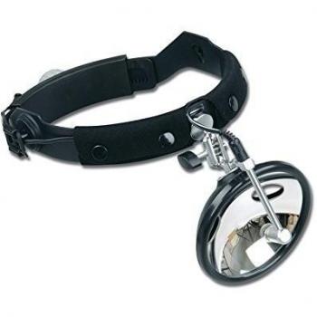 Gima 31111 modelo lux-100 espejo frontal ORL, para uso con transformador, 6 V