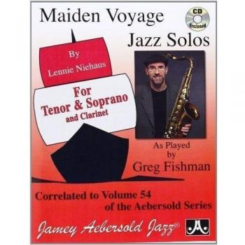 Vol. 54 Maiden Voyage Tenor Saxophone Solo Collection