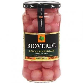Rioverde - Pack de 6 Cebollitas Rojas Agridulces Extra - 180g cada una