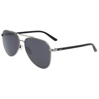 Calvin Klein CK21306S Sunglasses, Ruthenium/Smoke, Multicolor Unisex, Size: 58 MM