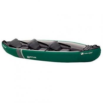 Sevylor Adventure Plus (2 + 1 P) -Canoa, Unisex, Verde, No