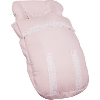 Saco universal Babyline para silla de paseo Classic Azul con cubre arnés